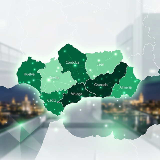 Mapa Coroplético de Andalucía